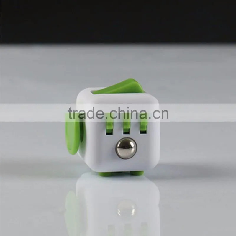 Cheaper Decompression Cube Smooth Button Desk Toy Kids $ adult for Killing Time Relieves Stress Fidget Cube