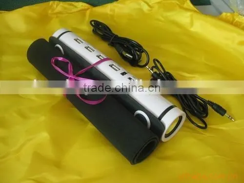 multifunction mouse pad with usb hub& webkey&led light/multimedia mouse pad with hot keys