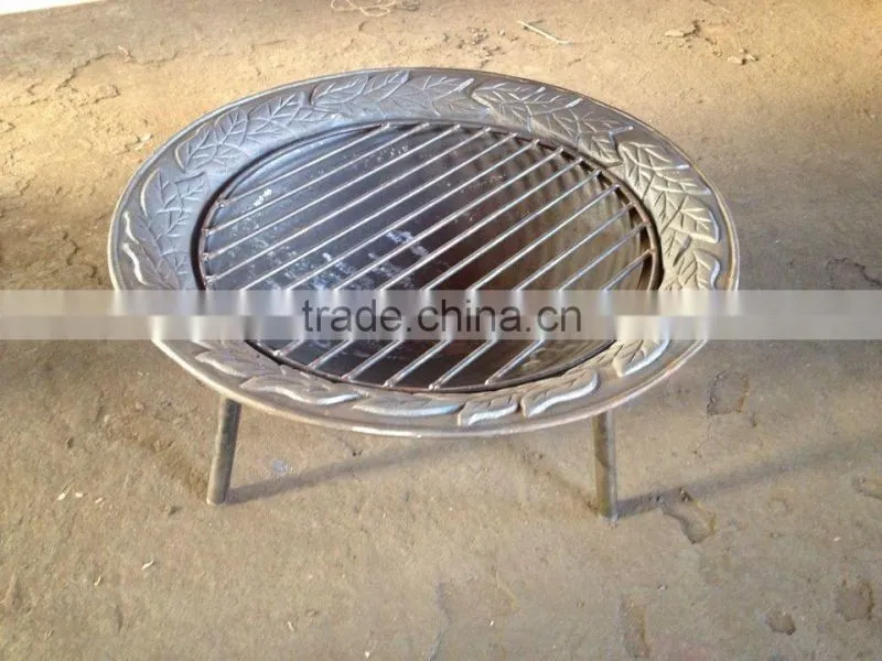 Cast Iron BBQ fire pit table