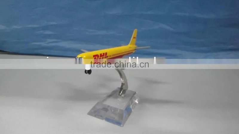 Metal B737-300 Four Circular airplane model for gifts