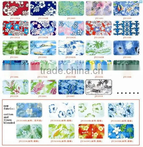 T/C 65/35 short sleeve hawaiian shirts