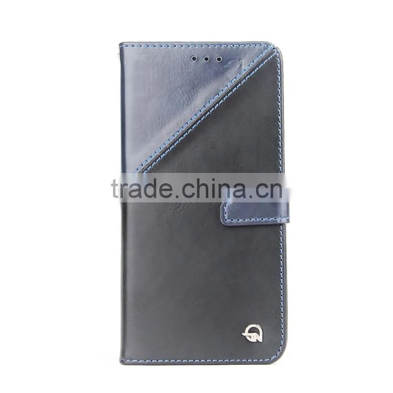 Double color card pocket PU&TPU cell phone case for Samsung