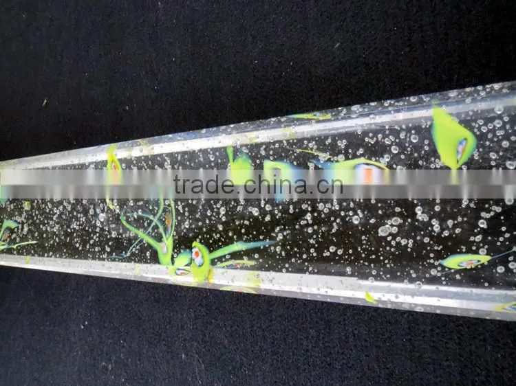 Green Rose Interior Decoration Pillar