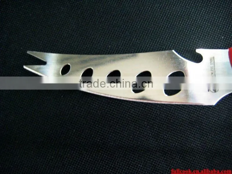 Kitchen essential multifunctional knife w/colorful rubber handle