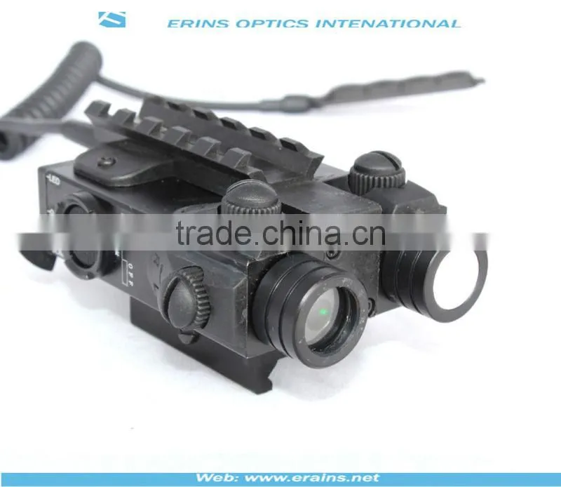 New Military standard Tactical LED light with Green laser sight combo (FDA certified)