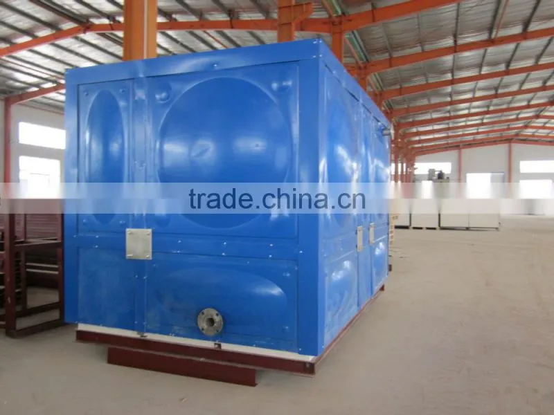 Underground outside stainless steel inside hot galvanized(BDF)tough water tank