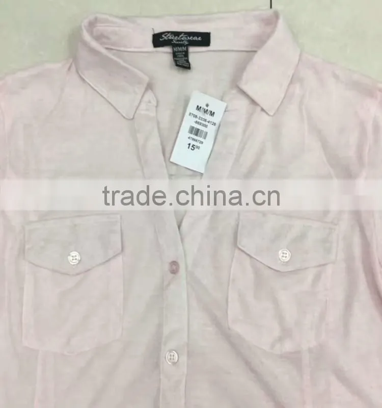 Good quality of office lady long sleeve blouse factory closeout