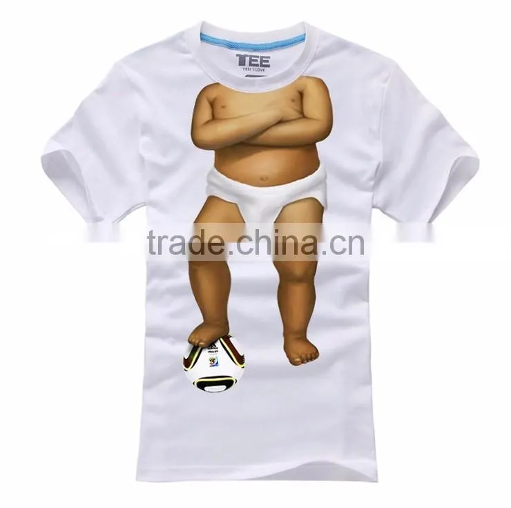 Guangzhou manufacturer supply high quality 100% cotton Custom Printed t-shirt with your own design