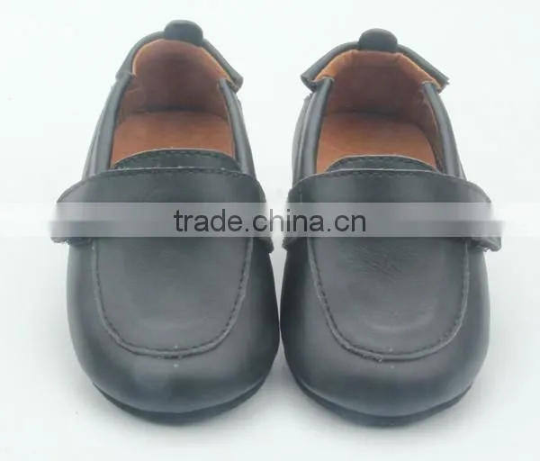 Hot selling China boy style fashion leather casual kids shoes wholesale