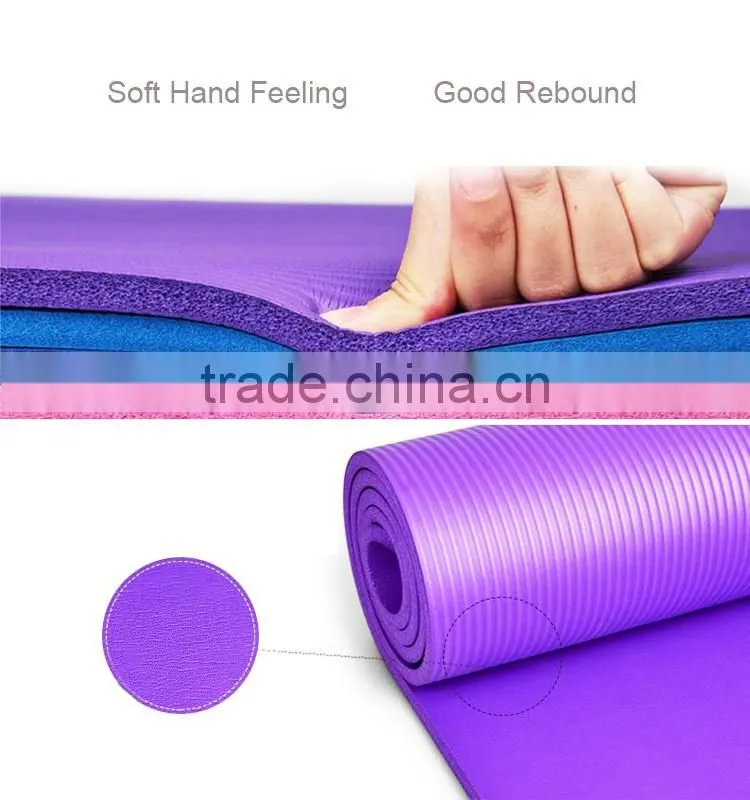 OEM Anti-tear High Density Exercise Gym Mat NBR Yoga Mat
