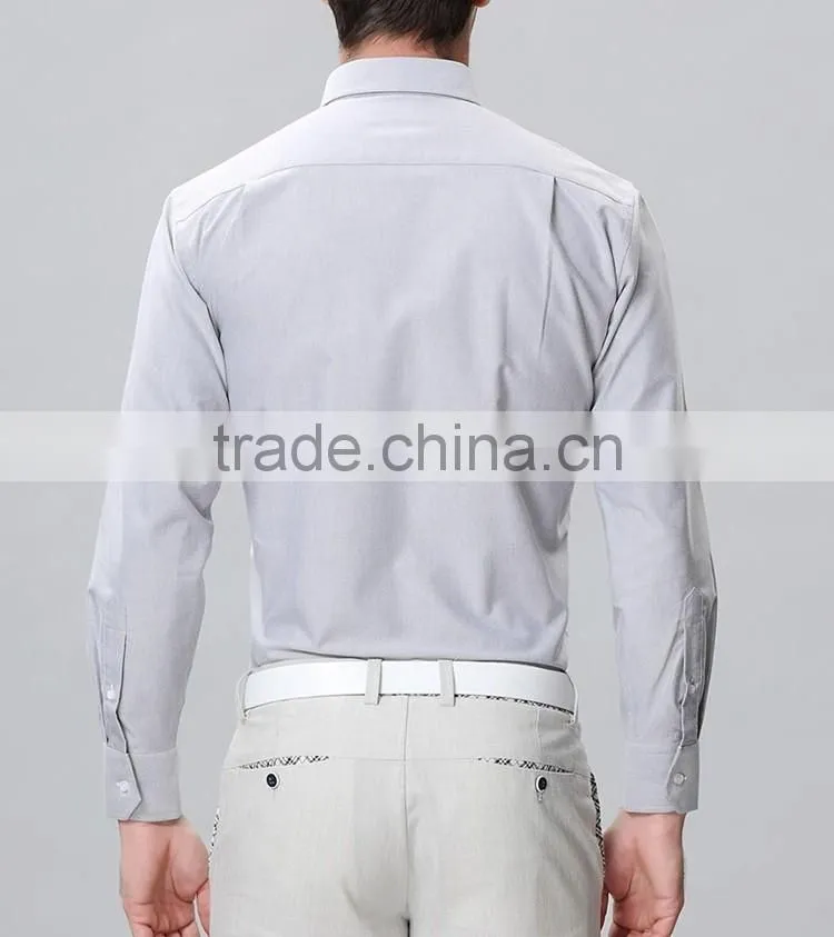 Long sleeve 100% cotton official shirts for men popular shirt designs for men