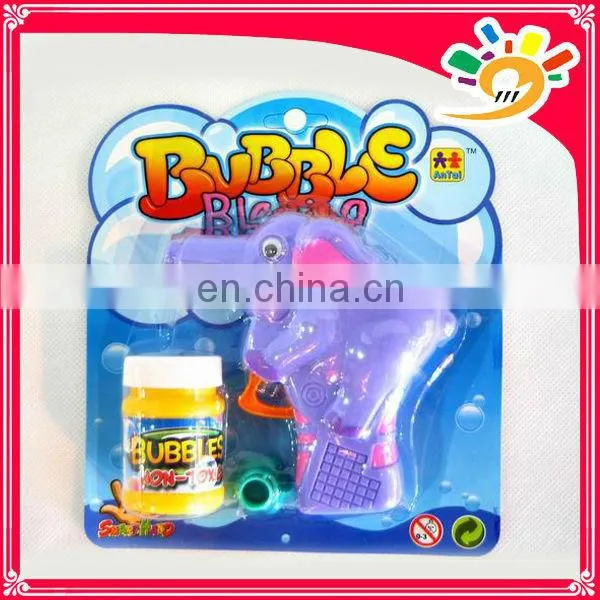 Cheap bubble gun toy,plastic bubble gun with light