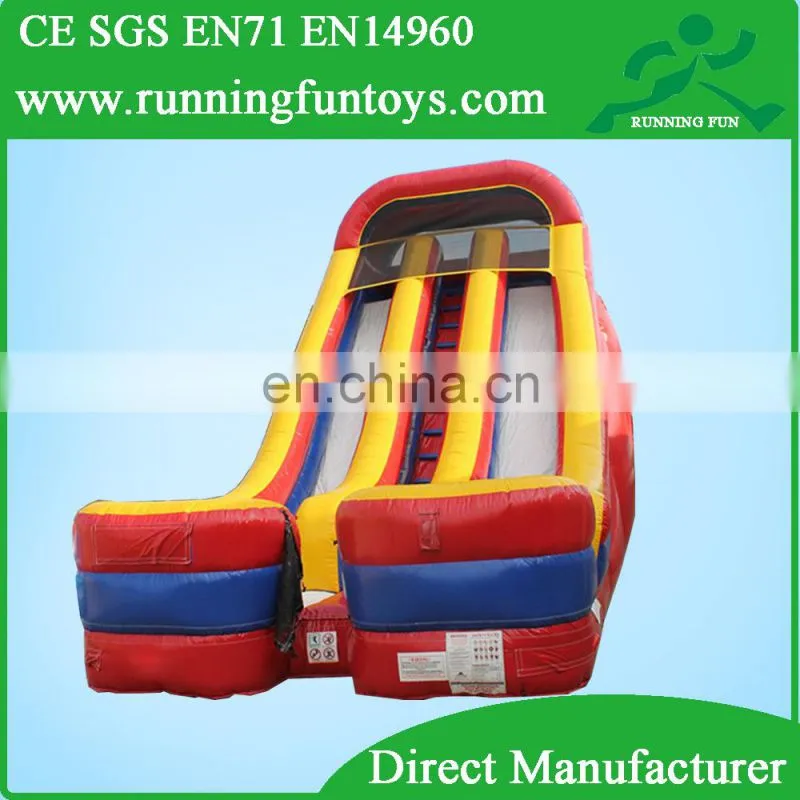 inflatable wet/dry slide,inflatable water slide, inflatable slides manufacturer RF63