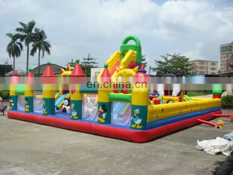 inflatable bounce-outdoor playground equipment