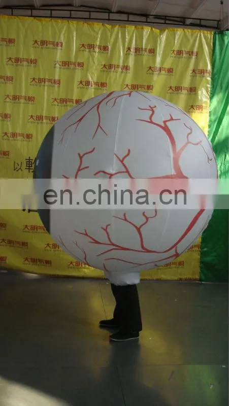 New brand movable inflatable eyeballs for advertisement