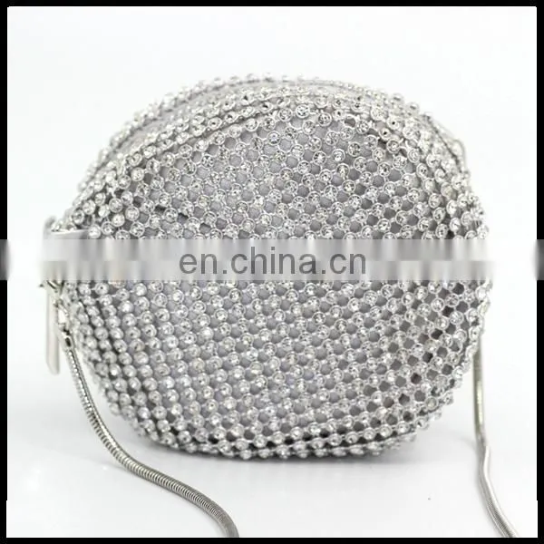 milti color crystal round shape mini coin purse