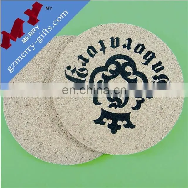 Home decoration souvenirs cup cork coaster wholesale