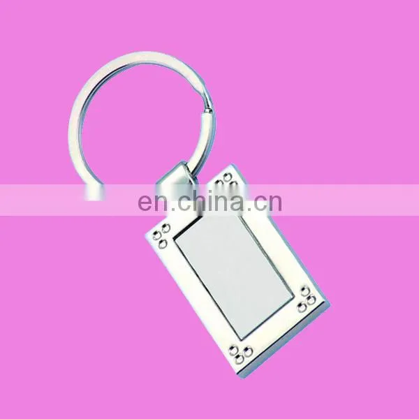 custom metal s letter keychain with diamond
