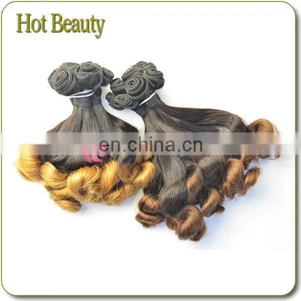 New Arrival 7Adark two tone honey blonde brazilian hair weave