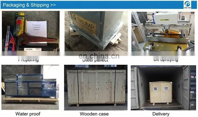 High precision PVC door and window manufacturing machine four-head seamless welding machine
