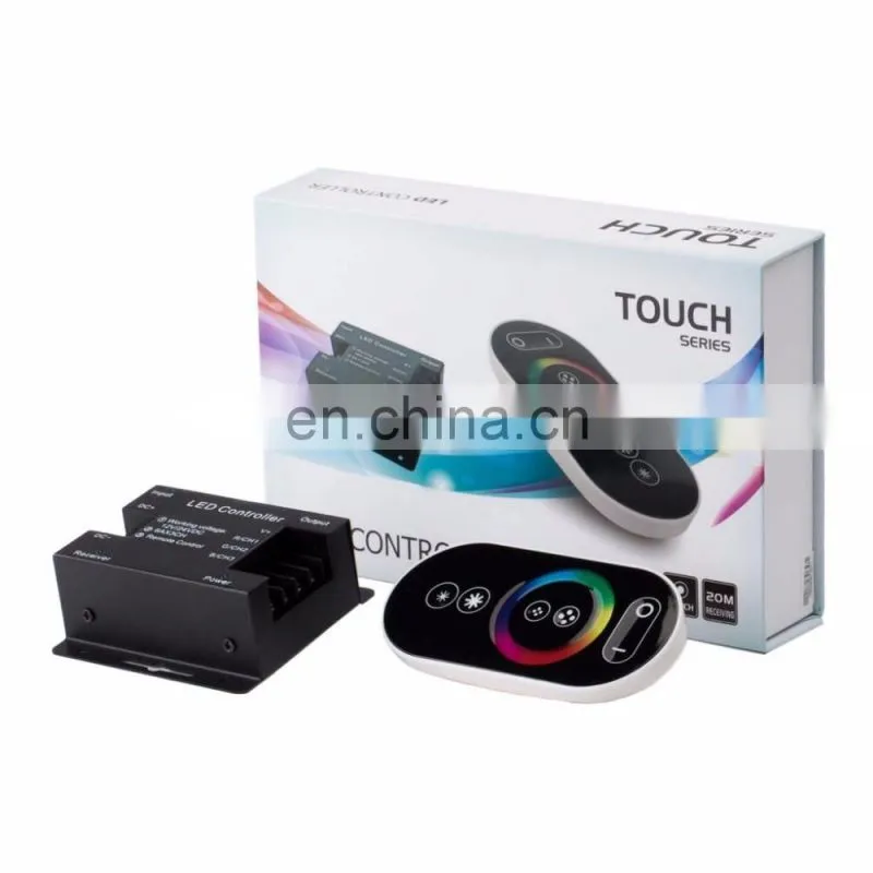 Alibaba RF touch panel remote 3 channels 3ch RGB led controller