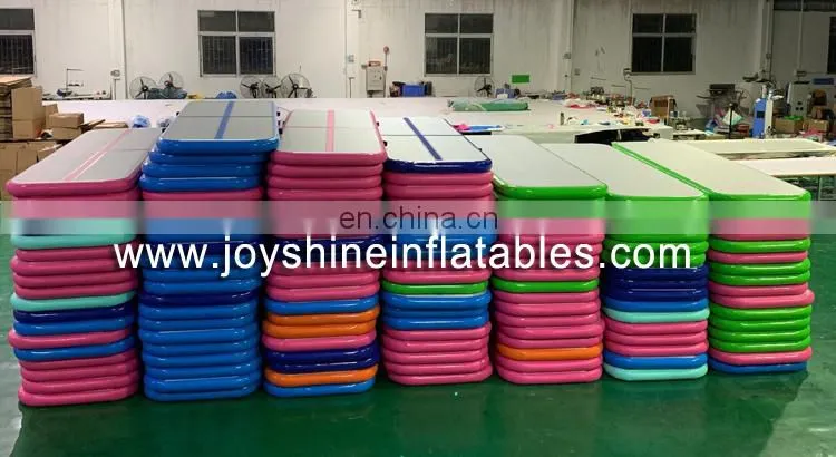 Factory Prices DWF Inflatable Gym Fitness Equipment Air Barrel Block Board Home Used Gymnastics Air Track Mats For Sale