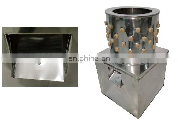 Hot sale stainless steel poultry feather plucker / chicken drum plucking machine / quail / pigeon feather plucker for sale