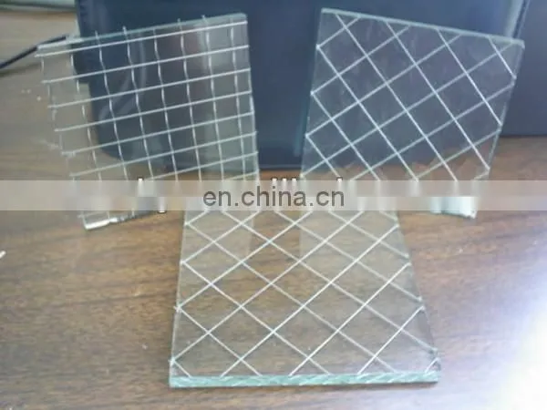 Clear Wire Reinforced Glass
