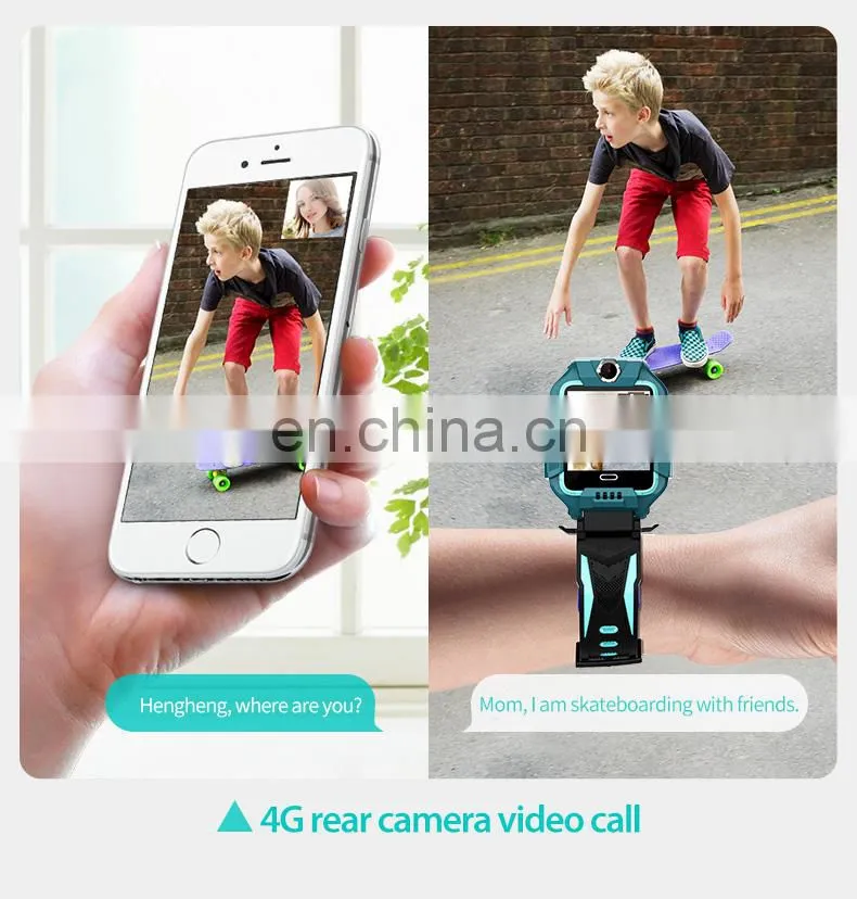Children's smartphones watch full Netcom 4G primary school students video touch screen photos GPS positioning waterproof