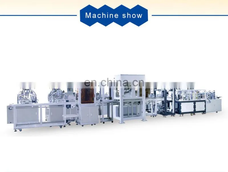 Automatic CCD Inspection Fish Mask Machine and Packing Line