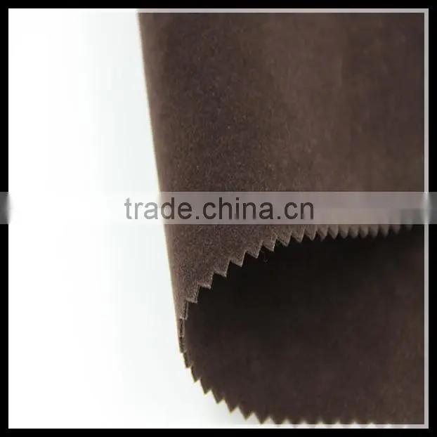 Double Side Flocked Track Shoes Upper Fabric High Quality Track Shoes Fabric Shoe Lining Fabric Running Shoe Fabric