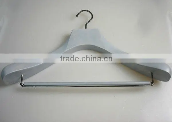 FW-1593 Luxury wood coat hanger clothes hanger