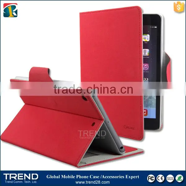 china supplier snow pattern stand folding leather case for ipad air