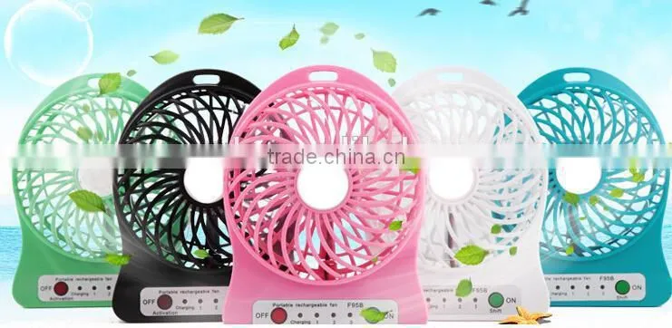 New Battery Fan, Rechargeable Cool Mini Portable Electric Hand USB Fan
