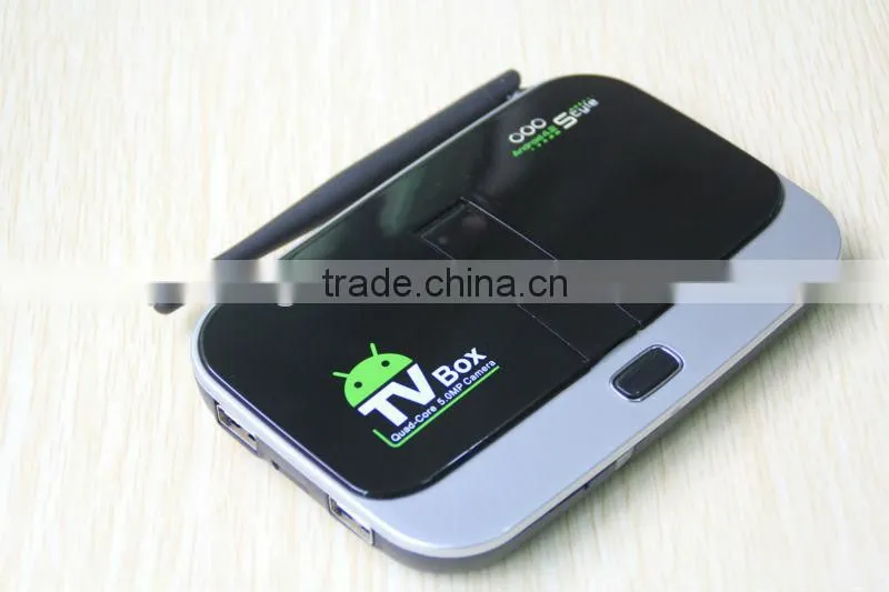 New arrival! A31 Quad Core tv box with Camera Android4.2 tv box CS918S