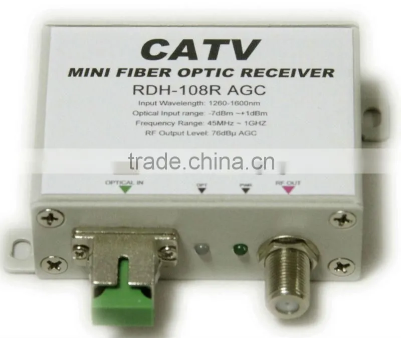 Mini fiber optic node/optic node/mini receiver/mini fiber optic node