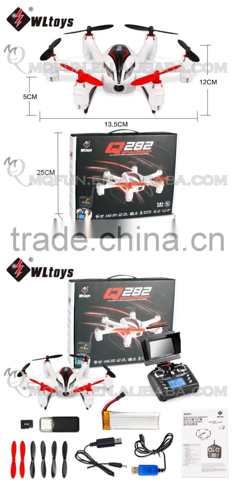 Mini Qute RC remote control flying Helicopter Quadcopter 720P HD video camera aircra 3D tumbling electronic toy NO.Q282J