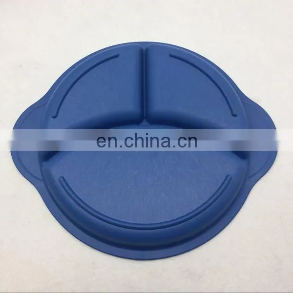 Biodegradable Kids Baby Bamboo Fiber Plate