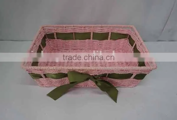 handmade gift paper basket