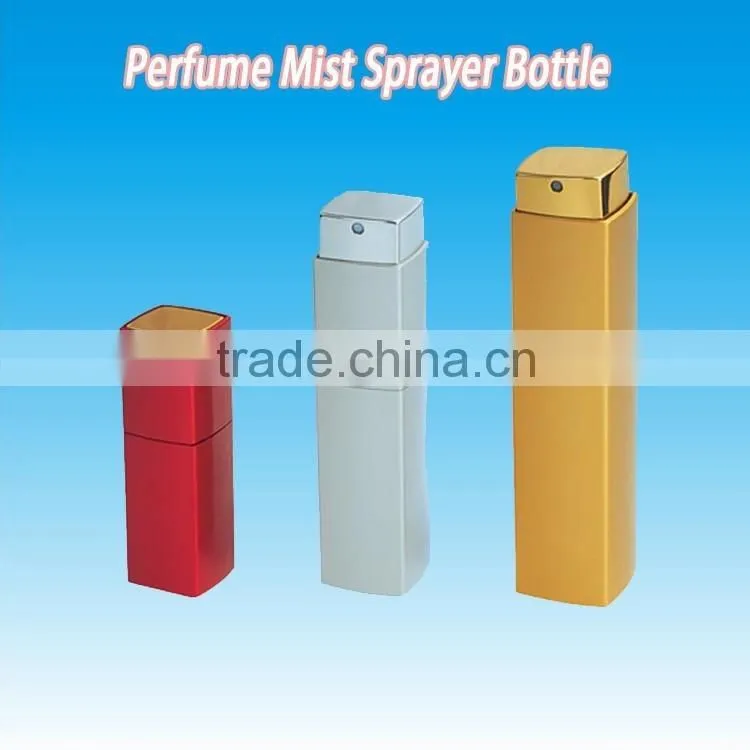 Aluminum eiffel body shape Perfume Mist Sprayer Bottle with sprayer
