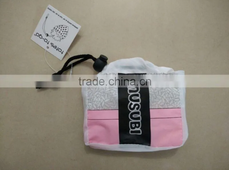 Foldable eco friendly shopping bag