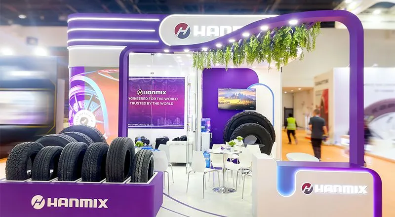 HANMIX TIRE AT DUBAI EXBIHITION