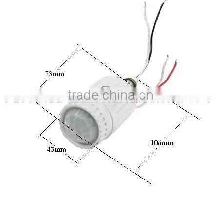 360 degree PIR Motion Sensor for Lamp Fitting