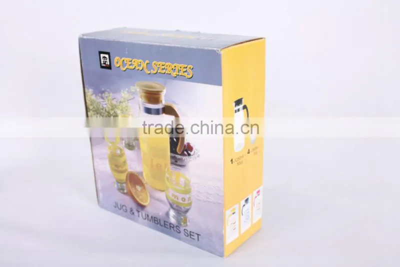 Latest product wholesale drinking juice glass cup /glass tea cup sets