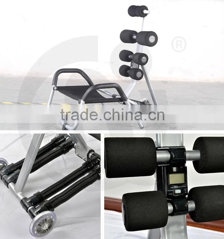 Total Core AB Zone Fitness Exercise Machine with Four Springs (Item No.: QMJ-809)