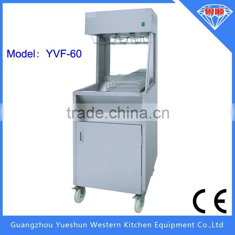 High quality stainless steel freestanding chips worker