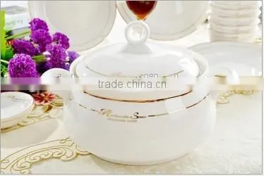 56 pcs Portuguese Design Ceramic Dinnerware Made In China