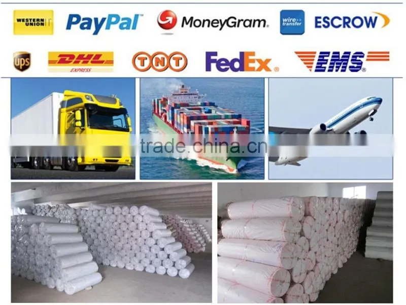 Factory price plastic rubber floor mat with foam backing