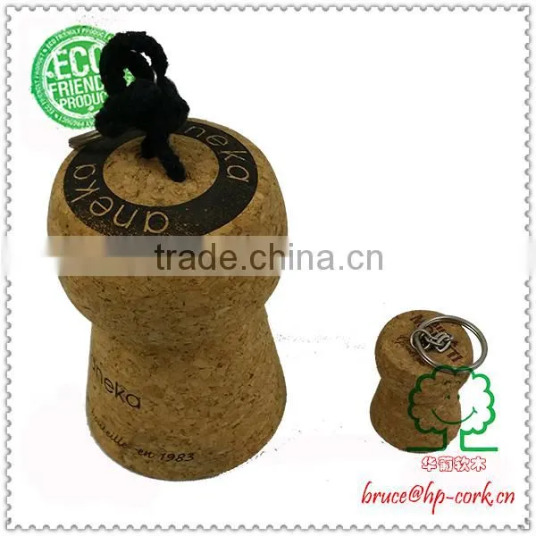 Champagne cork keychain for sailor