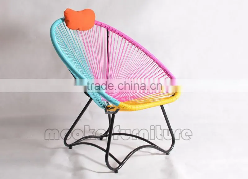 modern PE rattan Acapulco chair cheap garden furniture